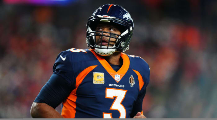 Denver Broncos QB Russell Wilson.